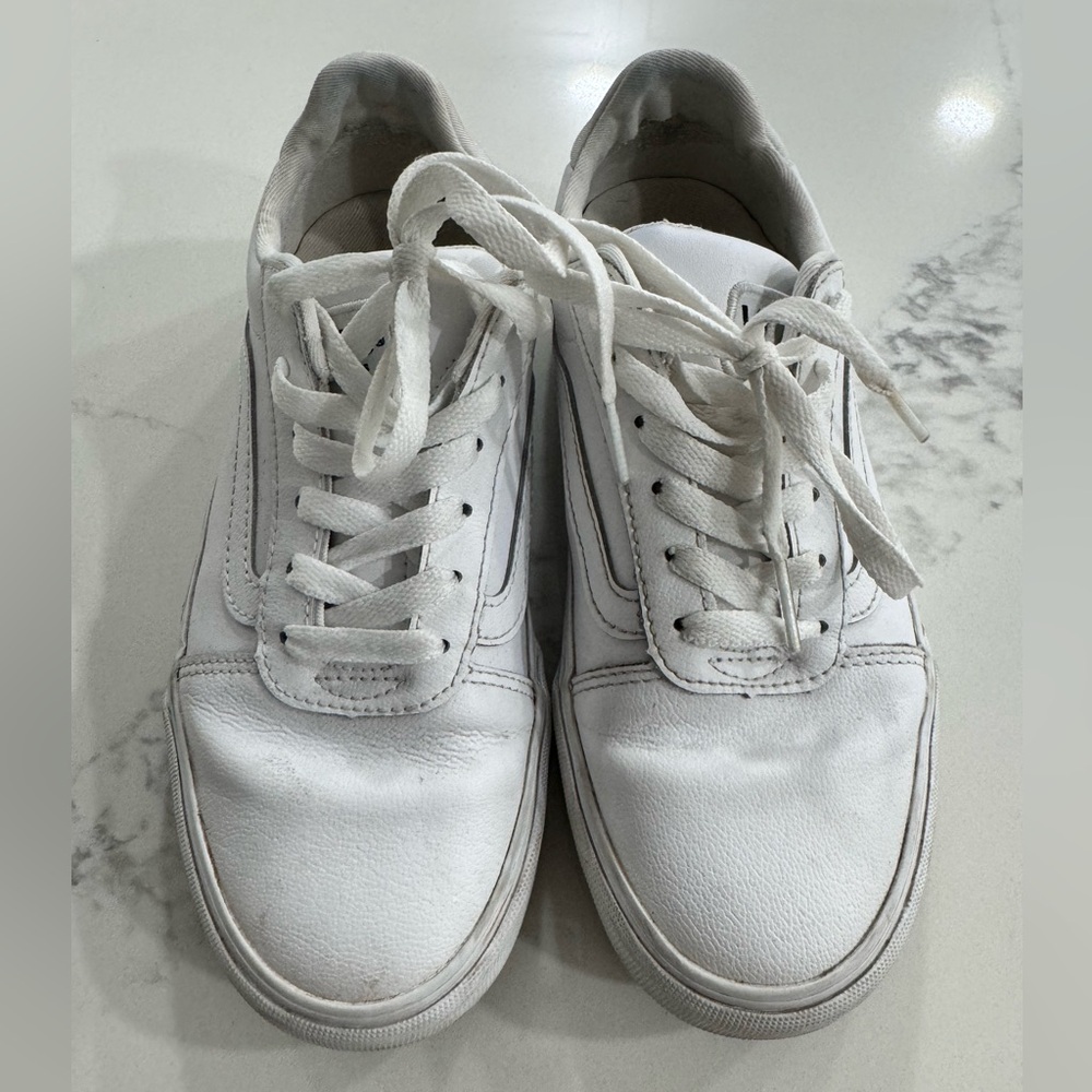Vans - white - Leather